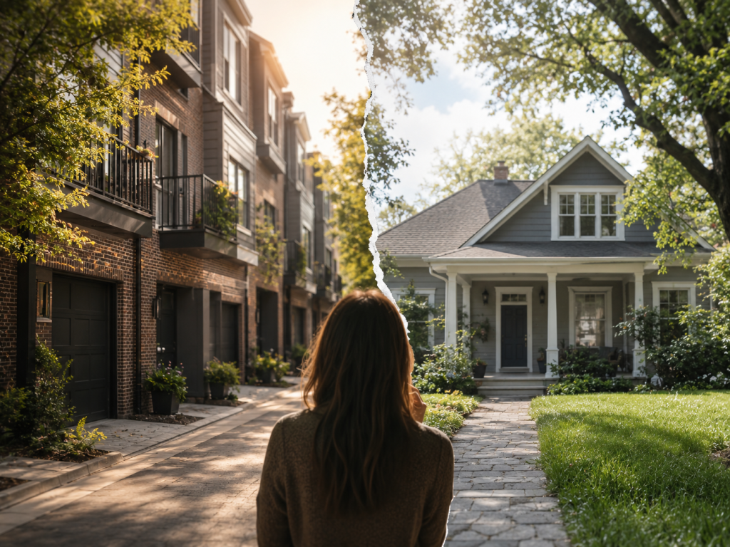 What People Often Overlook When Choosing Between a Townhome and a House